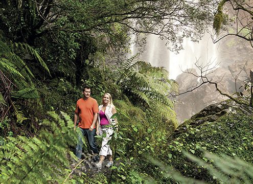 Couple at a national park