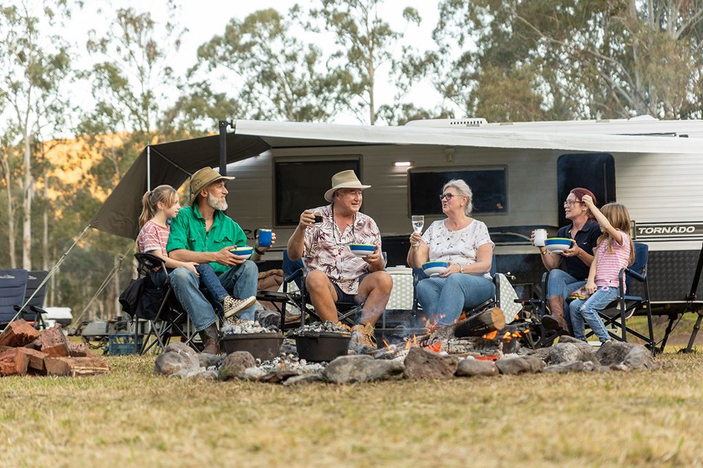 Extended Family Camping Weekend at Gordon Country